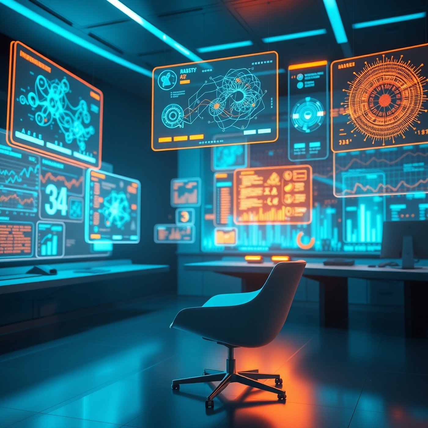 Interesting AI news podcast artwork